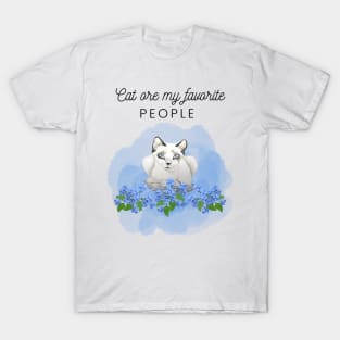 Cat Are My Favorite People T-Shirt